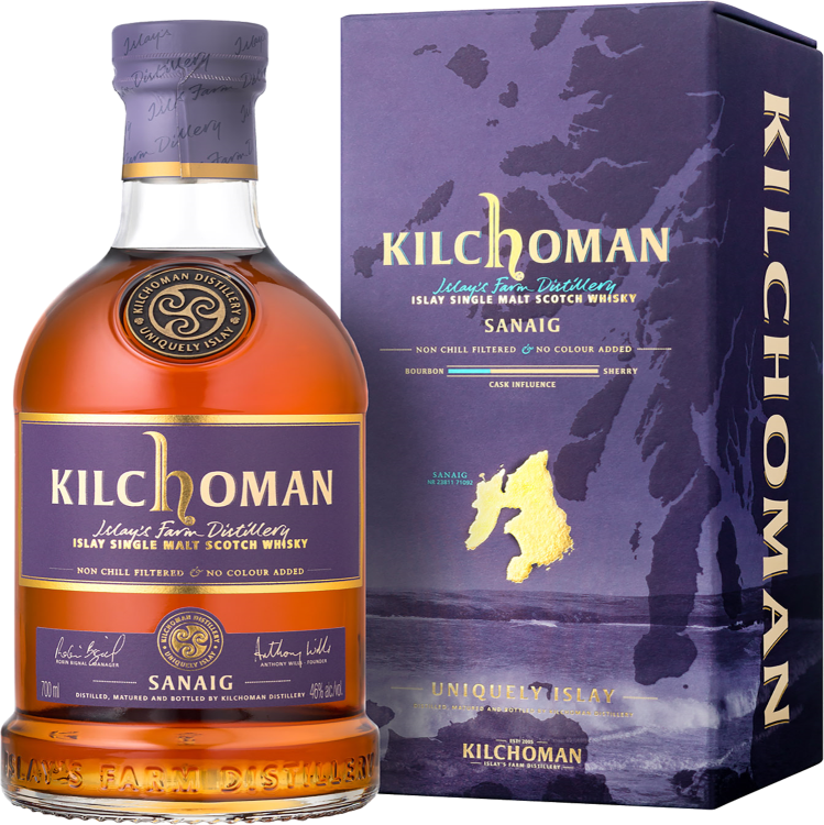 Kilchoman Single Malt SANAIG.png