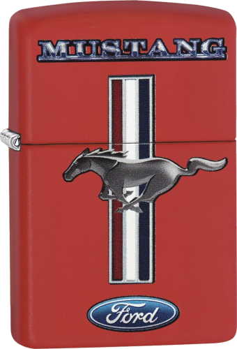 Zapalniczka Zippo Ford Mustang czerwona.png