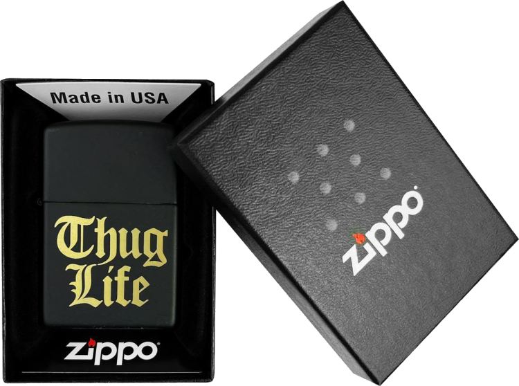 Zapalniczka Zippo Thug Life w pudełki.png